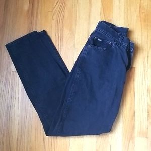 Vintage Lee Black Straight Leg Jeans